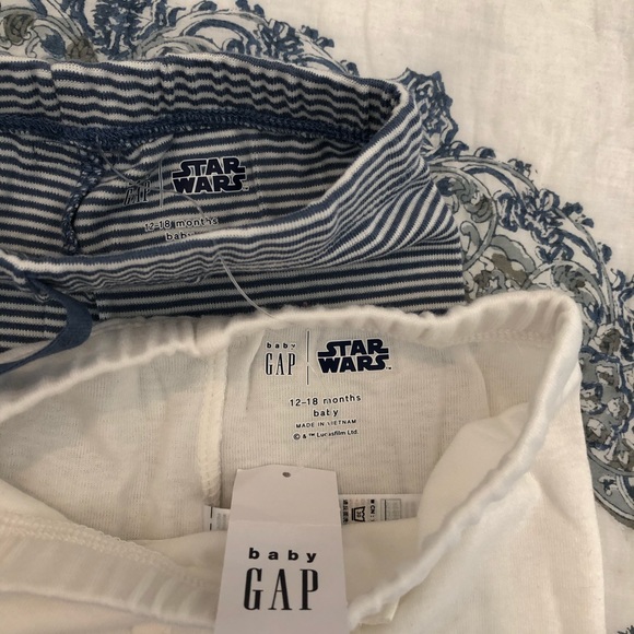 Star Wars Baby Gap Yoda Pants Set NB Newborn OR 0-3M NWT!! - Picture 4 of 7